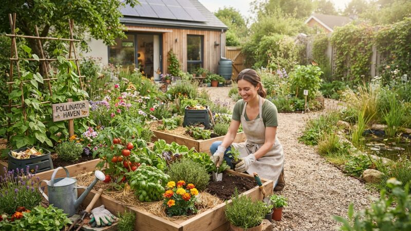 How to Create an Eco-Friendly Garden at Home