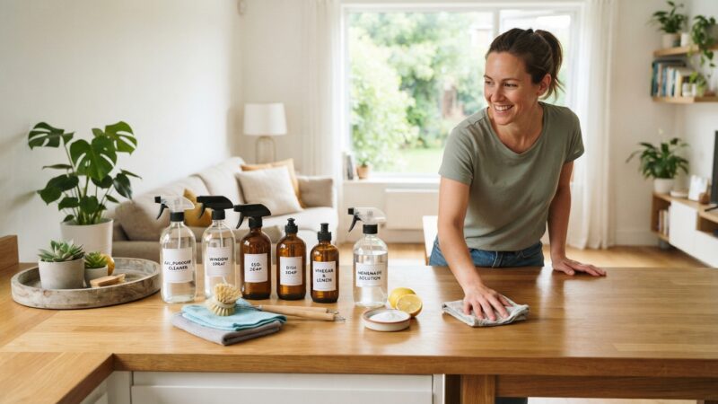 How to Maintain a Spotless Home the Eco-Friendly Way