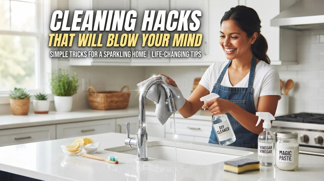 Cleaning Hacks That Will Blow Your Mind