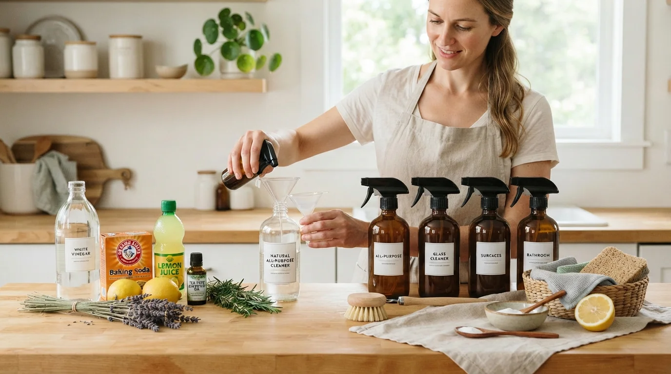 How to Clean Your Home Naturally Without Harsh Chemicals