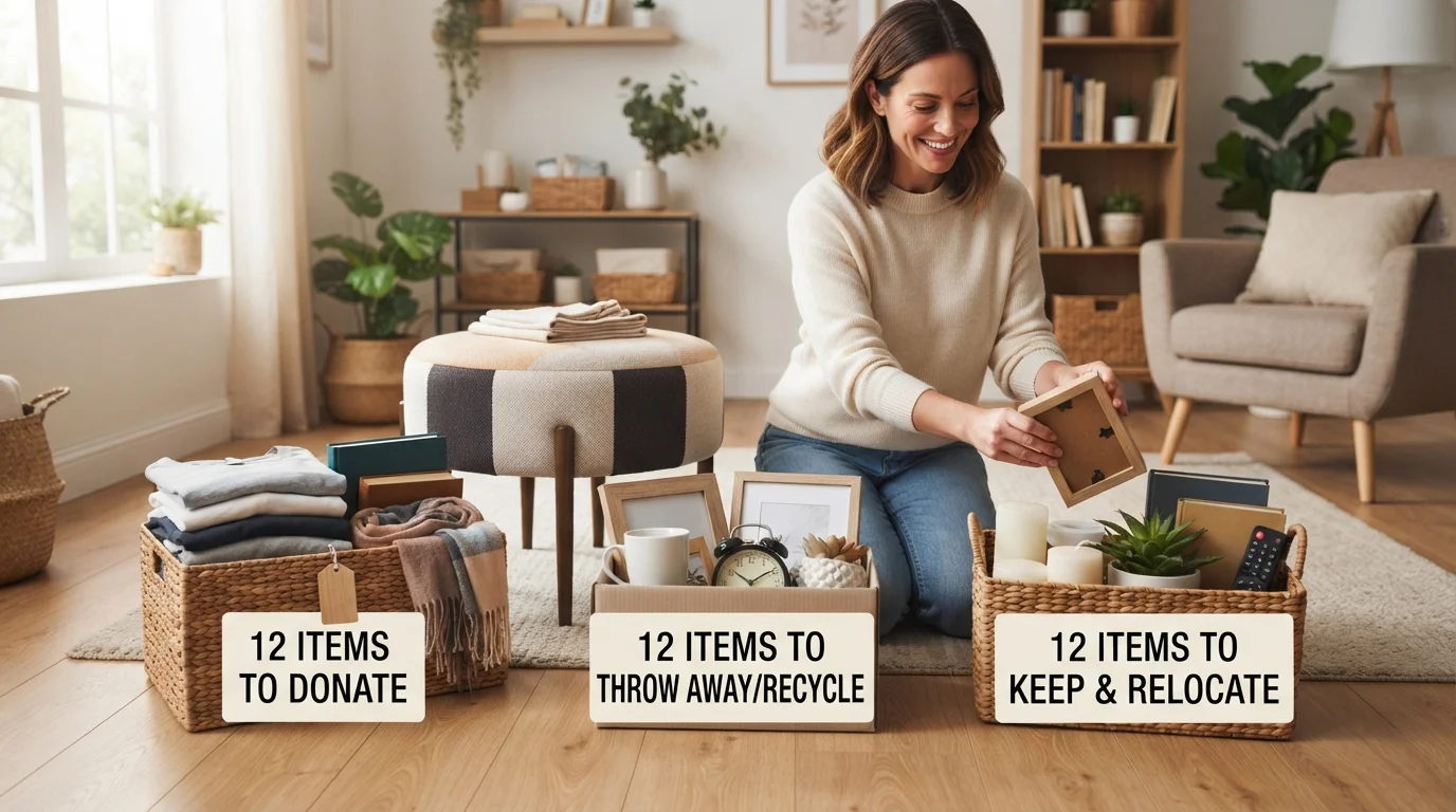 The 12-12-12 Decluttering Method Explained