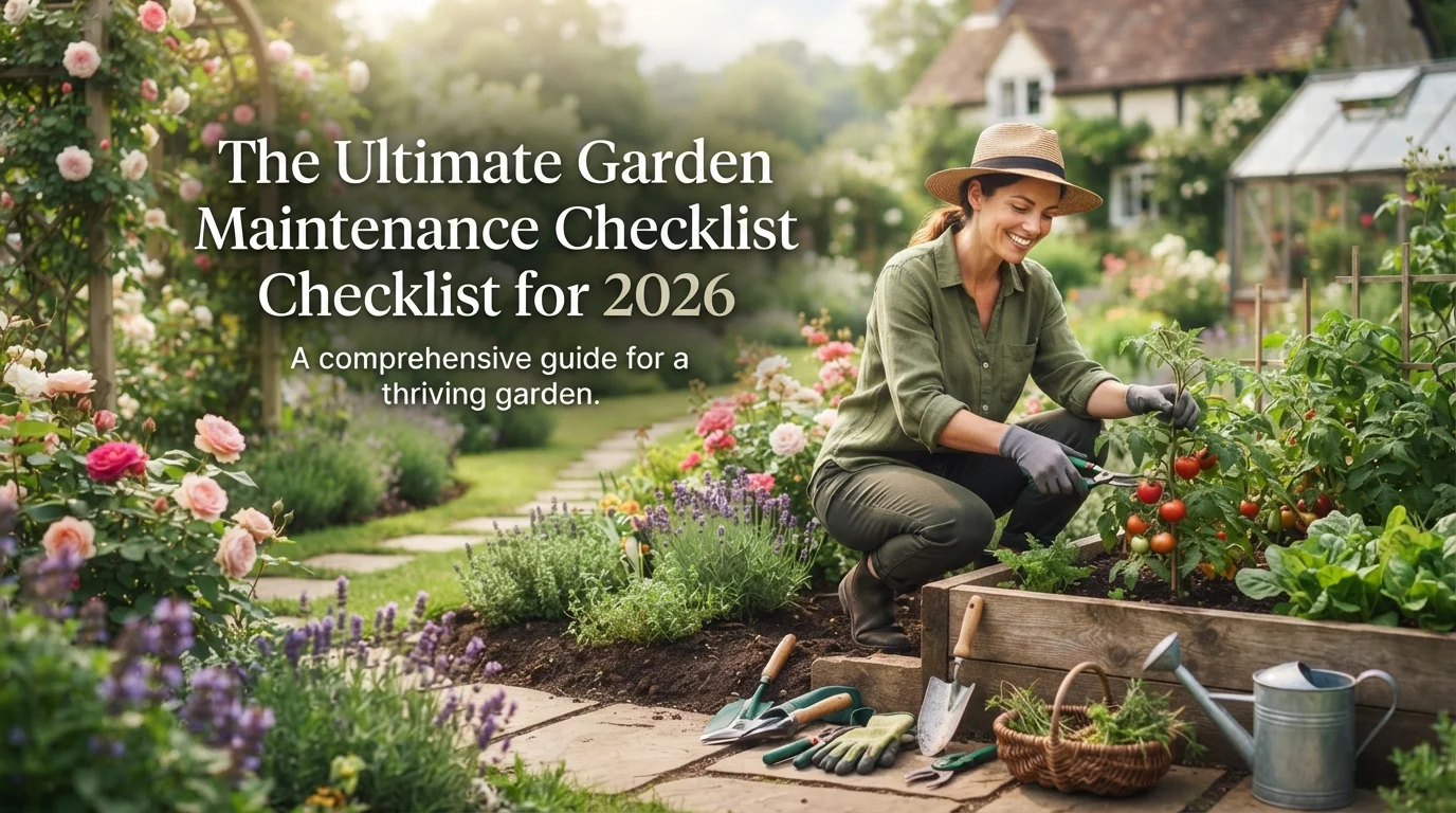The Ultimate Garden Maintenance Checklist for 2026